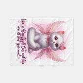 Fairy Whiskers of Liebe Fleecedecke (Vorderseite (Horizontal))
