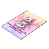 Fairy Whiskers of Liebe Notizblock (Linke Seite)