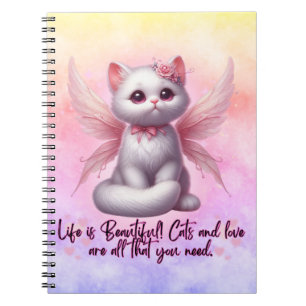 Fairy Whiskers of Liebe Notizblock
