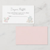 Fairy Wildblume Verzauberte Whimsical Baby Dusche Begleitkarte (Vorne/Hinten)