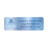 Fairy Wing Ice Gown | Frost Blue Sheen-Adresse (Vorne)