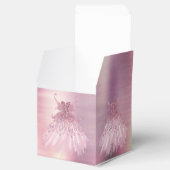 Fairy Wing Mauve Gown | Luxuriöse Dusty Pink Sheen Geschenkschachtel (Geöffnet)