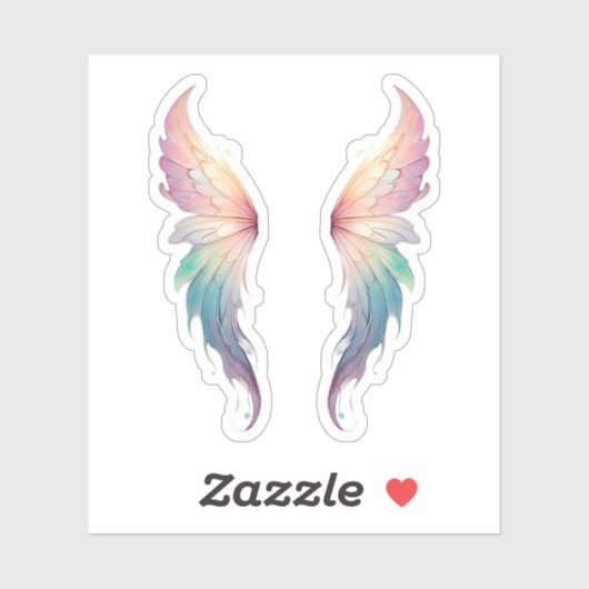 Fairy Wings Aufkleber (Blatt)