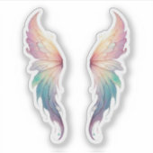 Fairy Wings Aufkleber (Vorderseite)