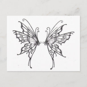 Fairy WINGS (Begriffsklärung) Postkarte