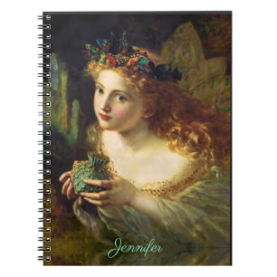Fairy Wings Personalize Name Sophie Anderson Notizblock