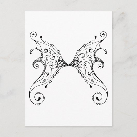 Fairy Wings Postkarte (Vorderseite)