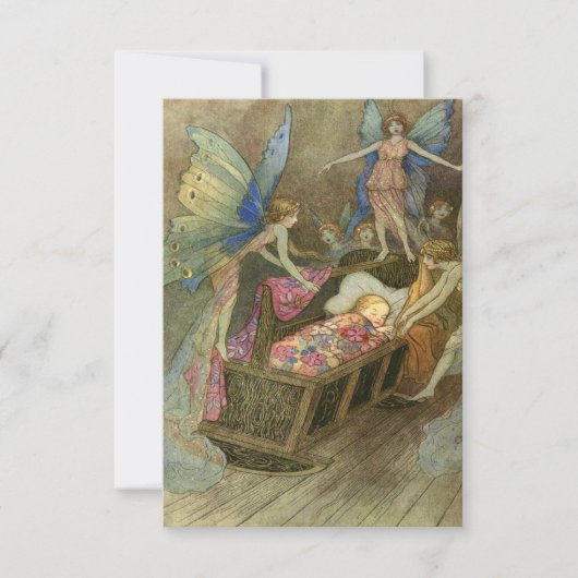 Fairy Wises uAwg RSVP Karte (Vorderseite)