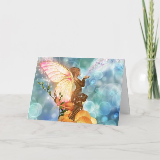 Fairy Wish Karte (Vorderseite)