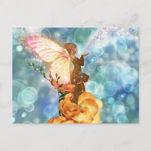 Fairy Wish Postkarte (Vorderseite)
