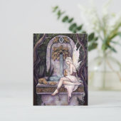 Fairy Wishing Well Postkarte (Stehend Vorderseite)