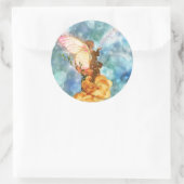 Fairy WishStickers Runder Aufkleber (Tasche)