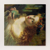Fairy with Butterflies Sophie Gengembre Anderson Puzzle (Horizontal)