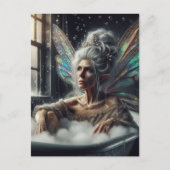 Fairy Woman Bathing Postkarte (Vorderseite)