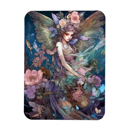 Fairy Woman Fantasy Art Magnet (Vertikal)