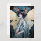 Fairy Woman Fantasy Art Postkarte (Vorne/Hinten)