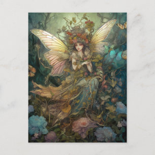 Fairy Woman Fantasy Art Postkarte