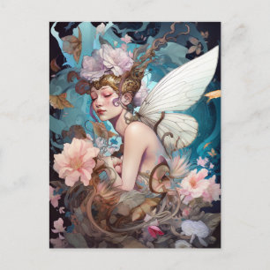 Fairy Woman Fantasy Art Postkarte