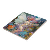 Fairy Woman In Blume Fantasy Art Fliese (Seite)