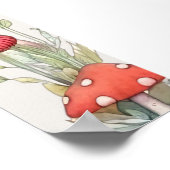 Fairy Woodland Geburtstag Willkommen Poster (Ecke)