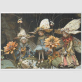 Fairy Woodland Little Creatures Decoupage Seidenpapier (Vorderseite)