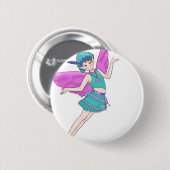 Fairy Woodland Sylph, Fee Button (Vorne & Hinten)
