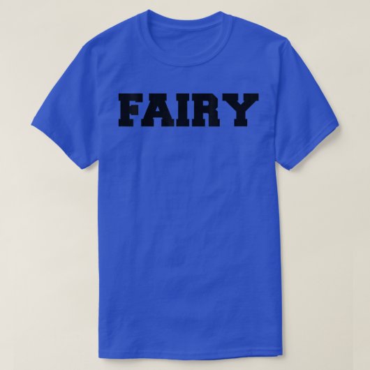 Fairy Word Halloween-Kostüm T-Shirt (Design vorne)