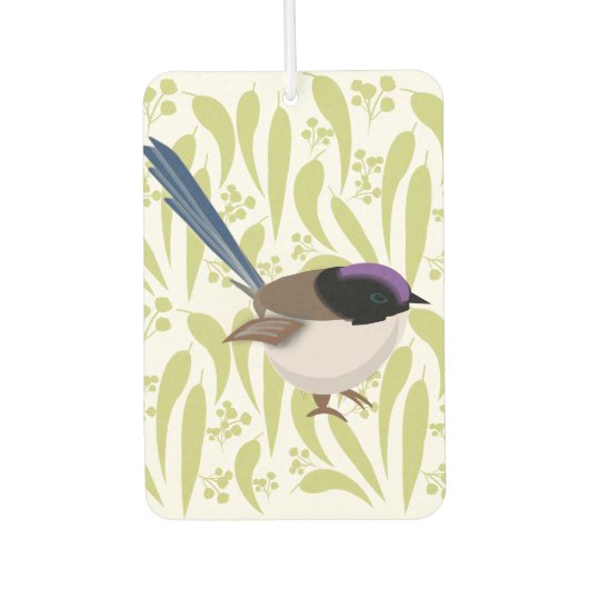 Fairy Wren Autolufterfrischer (Vorderseite)