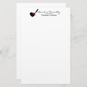 Fairy Wren Briefpapier (Vorne/Hinten)