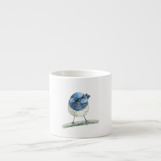 Fairy Wren Espressotasse (Vorderseite)