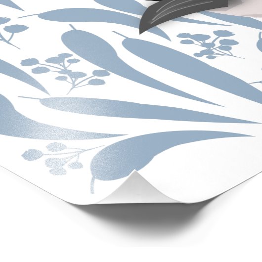 Fairy Wren Fotodruck (Ecke)