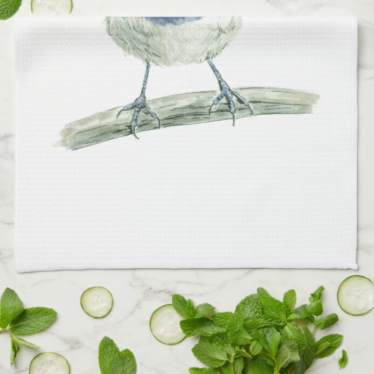 Fairy Wren Geschirrtuch (Gefaltet)