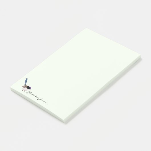 Fairy Wren Post-it Klebezettel (angewinkelt)