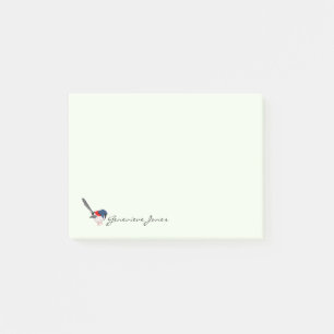 Fairy Wren Post-it Klebezettel