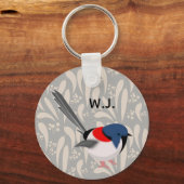 Fairy Wren Schlüsselanhänger (Vorderseite)