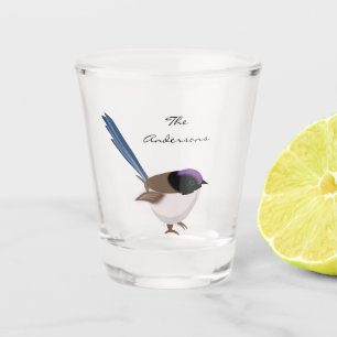 Fairy Wren Schnapsglas
