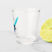Fairy Wren Schnapsglas (Rechts)