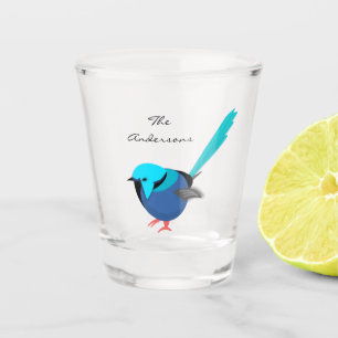 Fairy Wren Schnapsglas