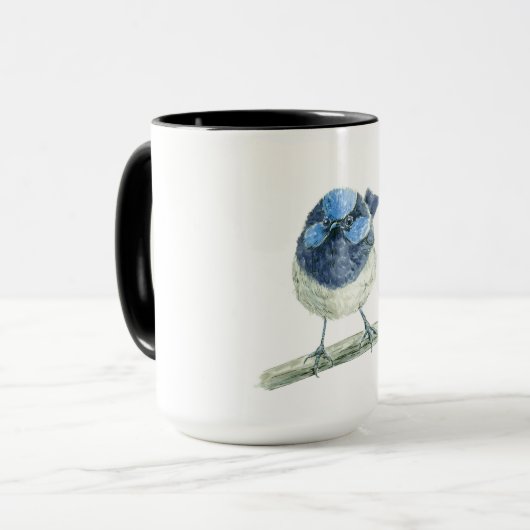 Fairy Wren Tasse (Vorderseite Links)
