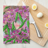 Fairy Wren Tea Towel Geschirrtuch (Viertel Falte)