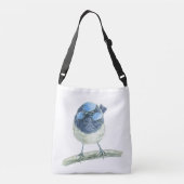 Fairy Wren Tragetaschen Mit Langen Trägern (Rückseite)