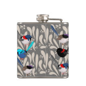 Fairy Wrens Flachmann (Rückseite)