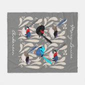 Fairy Wrens Fleecedecke (Vorderseite (Horizontal))