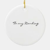 Fairy Wrens Foto Frame Keramik Ornament (Hinten)