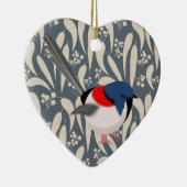 Fairy Wrens Keramik Ornament (Rechts)