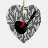 Fairy Wrens Keramikornament (Rechts)