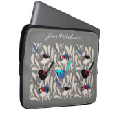 Fairy Wrens Laptopschutzhülle (Vorne Rechts)