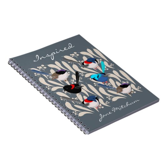 Fairy Wrens Notizblock (Rechte Seite)