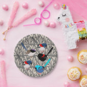 Fairy Wrens Pappteller (Party)