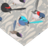Fairy Wrens Tischdecke (Schrägansicht)